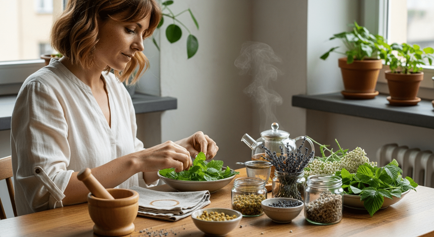 Stresszoldó gyógynövények szerepe a női hormonális egyensúly helyreállításában